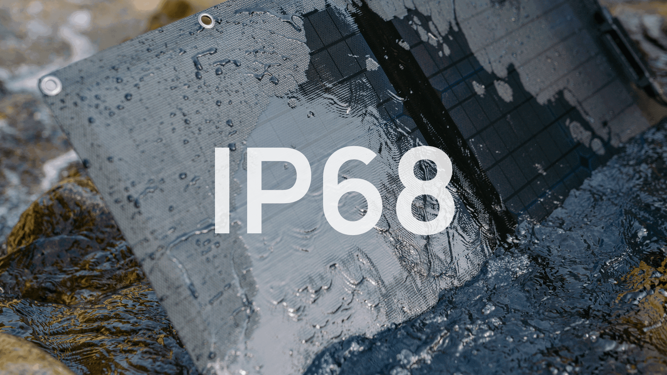 IP68の防水・防塵機能